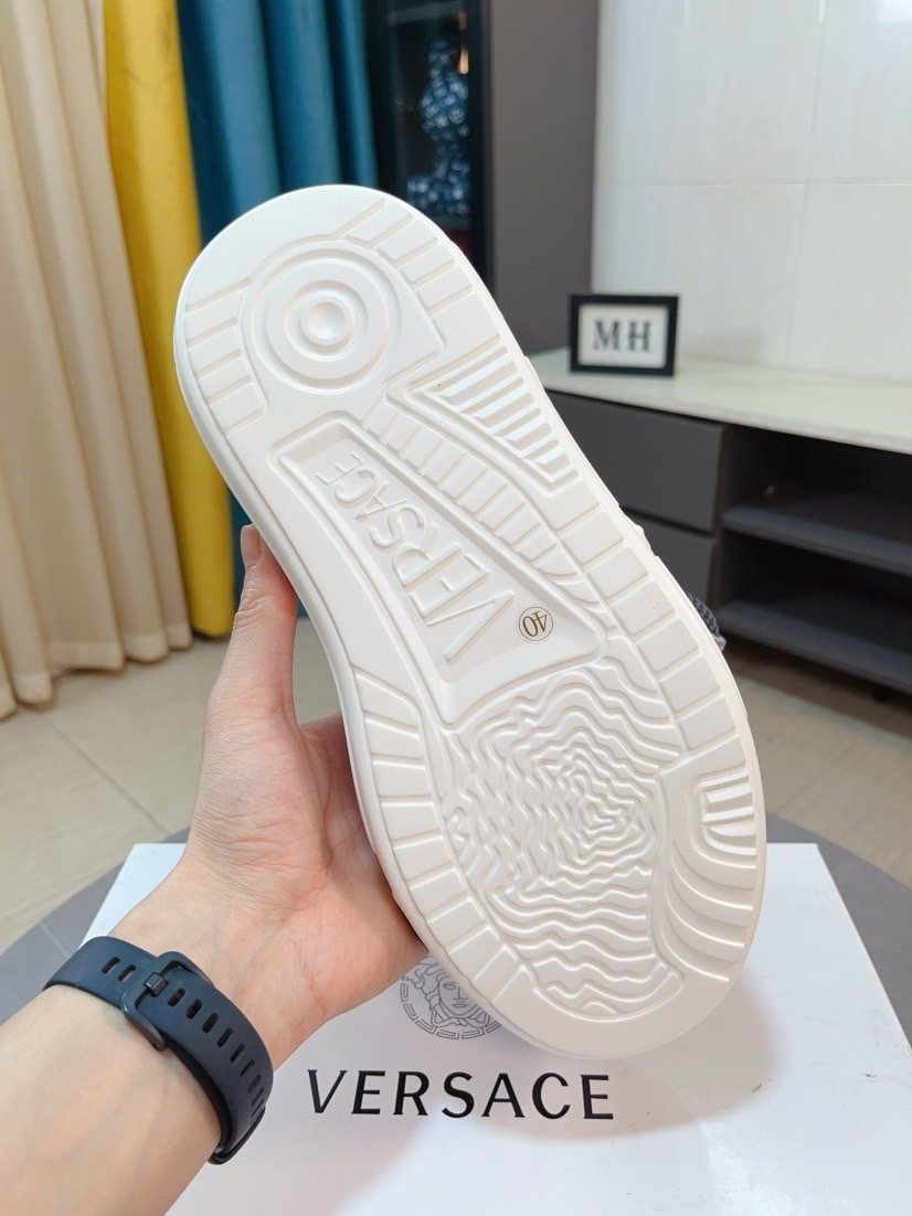 Versace Logo Sole Sneakers — side
