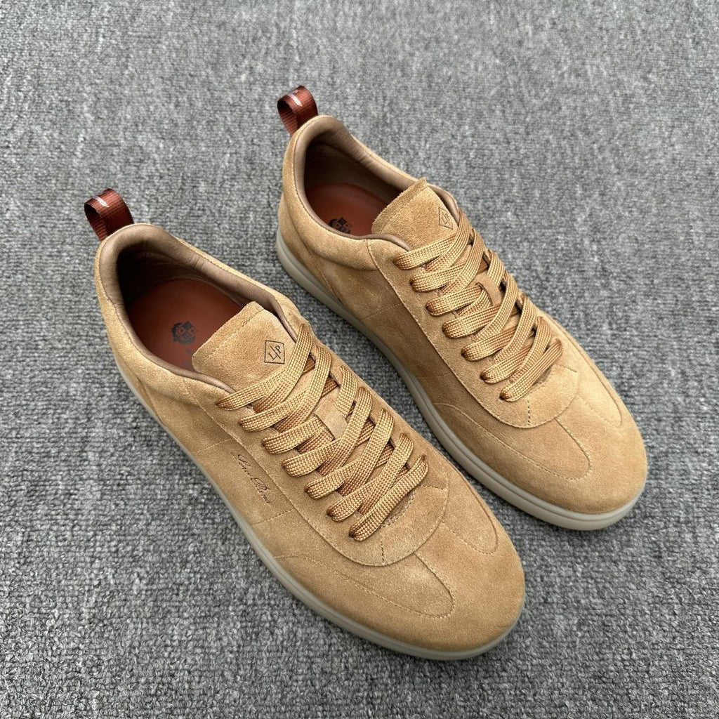 Loro Piana Soho Walk Low-Top Sneakers — front